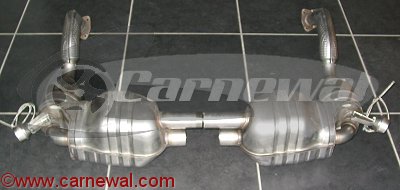 987-2 Factory Sport Exhaust with Remote Controller
