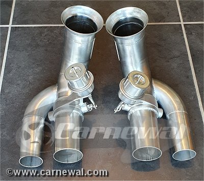 M&M Side Muffler Bypasses with Valves 