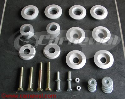 Rigid Shim Kit for 993 Cars
