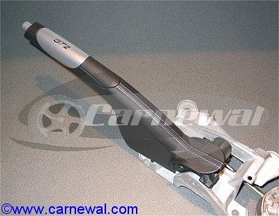 GT2 Alu/Leather Handbrake Lever