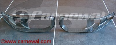 GT2RS Carbon Trims for Rear Bumper