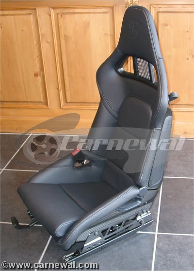 GT2 Seats in Black Leather : 997 version